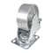 Vestil Cast Iron/Steel Swivel With Total Brake Caster 5 In. Diameter x 2 In. Width 1320 lb Silver CST-VE-5X2CI-SWTB - alternate 8
